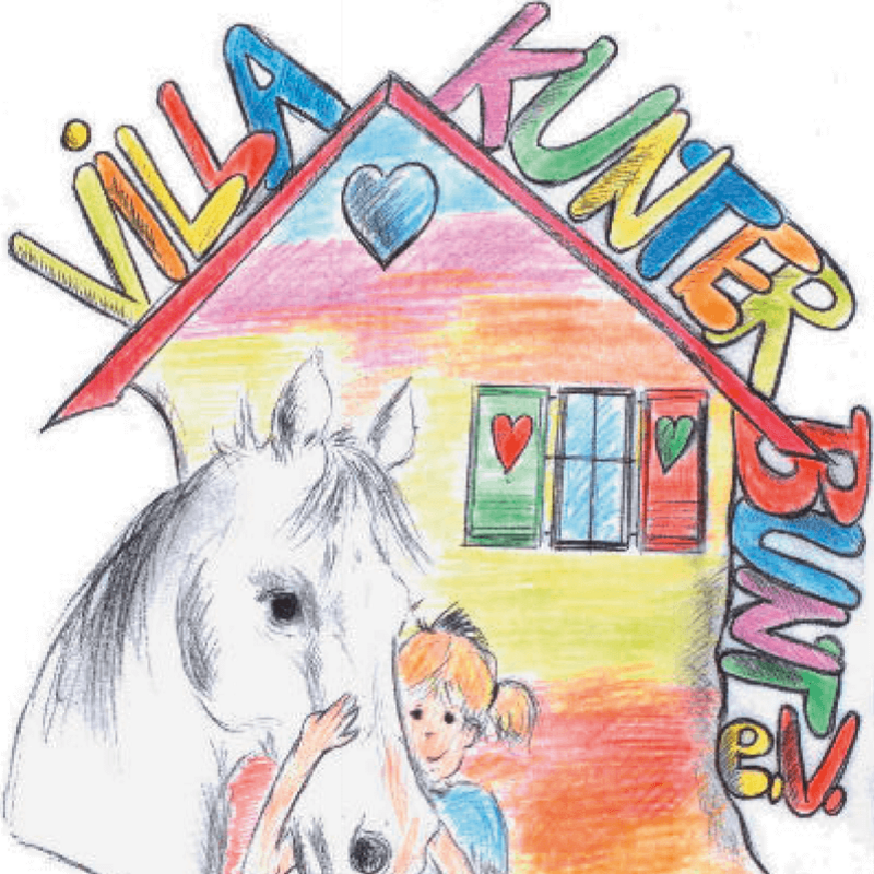 Logo vom „Villa Kunterbunt“ e.V.