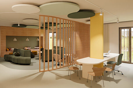 Neubau KJP Bochum Empfang Neubau KJP Bochum Empfang