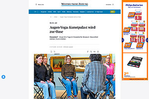 Newsartikel "Westdeutsche Zeitung Online"