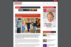 Newsartikel "Rhein-Ruhr-Magazin Online"