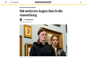 Newsartikel "Rheinische Post Online"