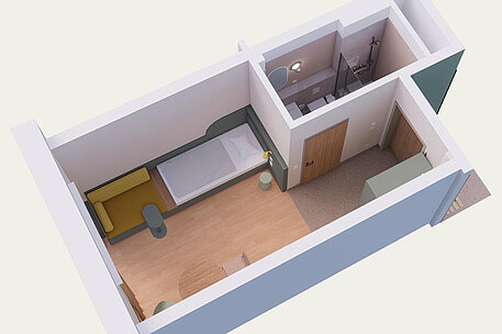 Neubau KJP Bochum Räumlichkeiten Neubau KJP Bochum Räumlichkeiten