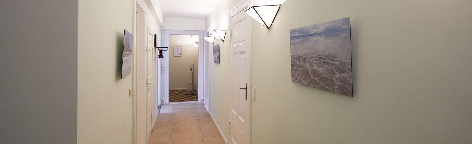 Blick in den Flur des MVZ Lichterfelde Ost